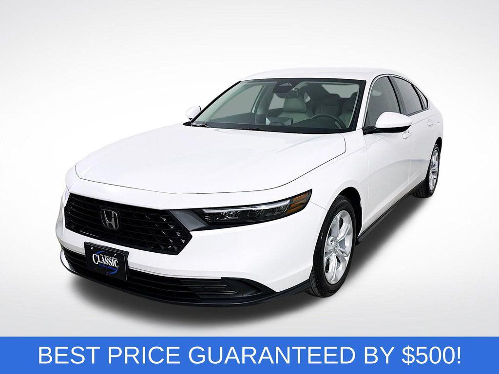 new 2025 Honda Accord car, priced at $26,695