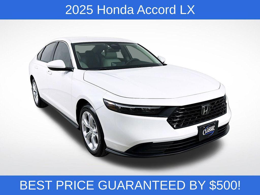 new 2025 Honda Accord car, priced at $26,695
