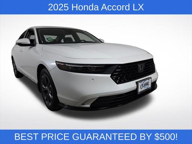 new 2025 Honda Accord car, priced at $29,900