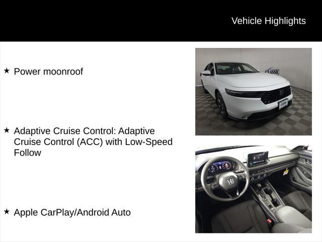 used 2023 Honda Accord car, priced at $24,800
