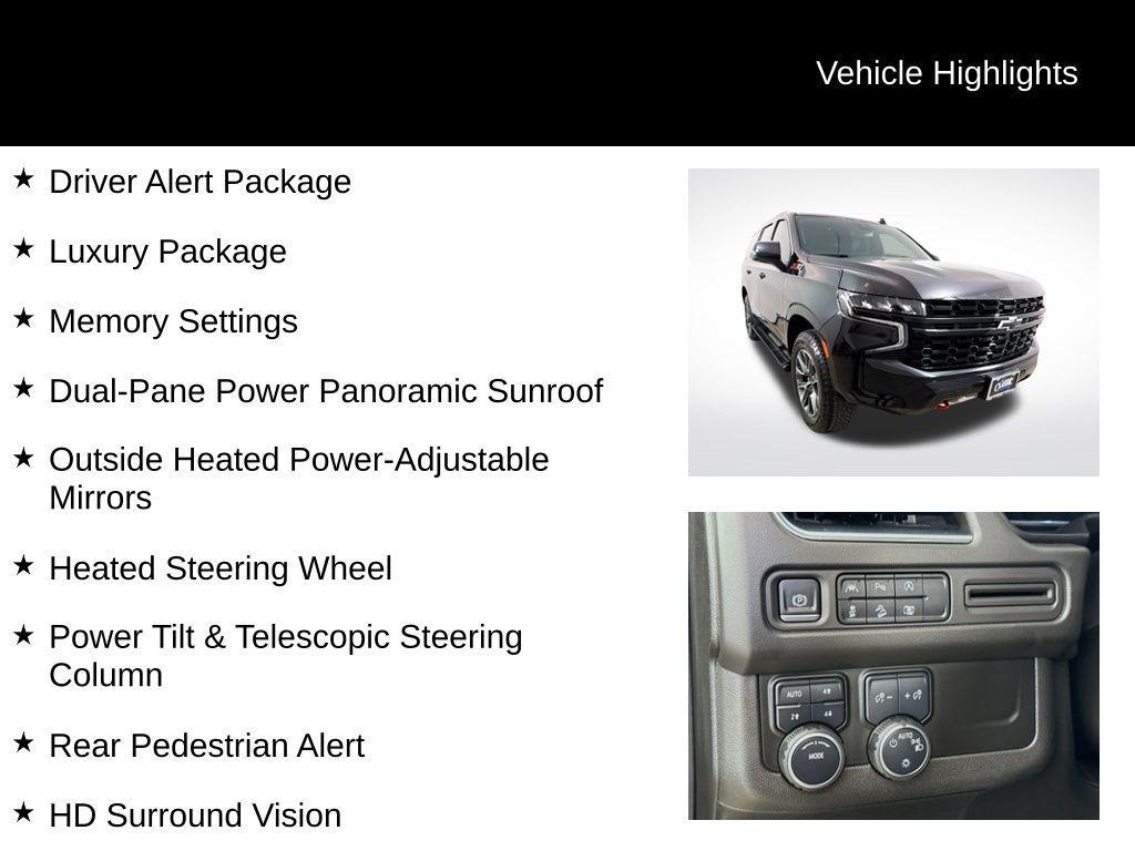 used 2023 Chevrolet Tahoe car, priced at $54,404