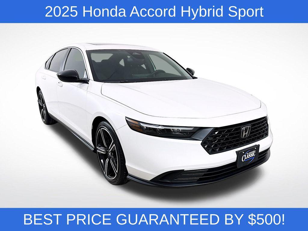 new 2025 Honda Accord Hybrid car, priced at $32,055