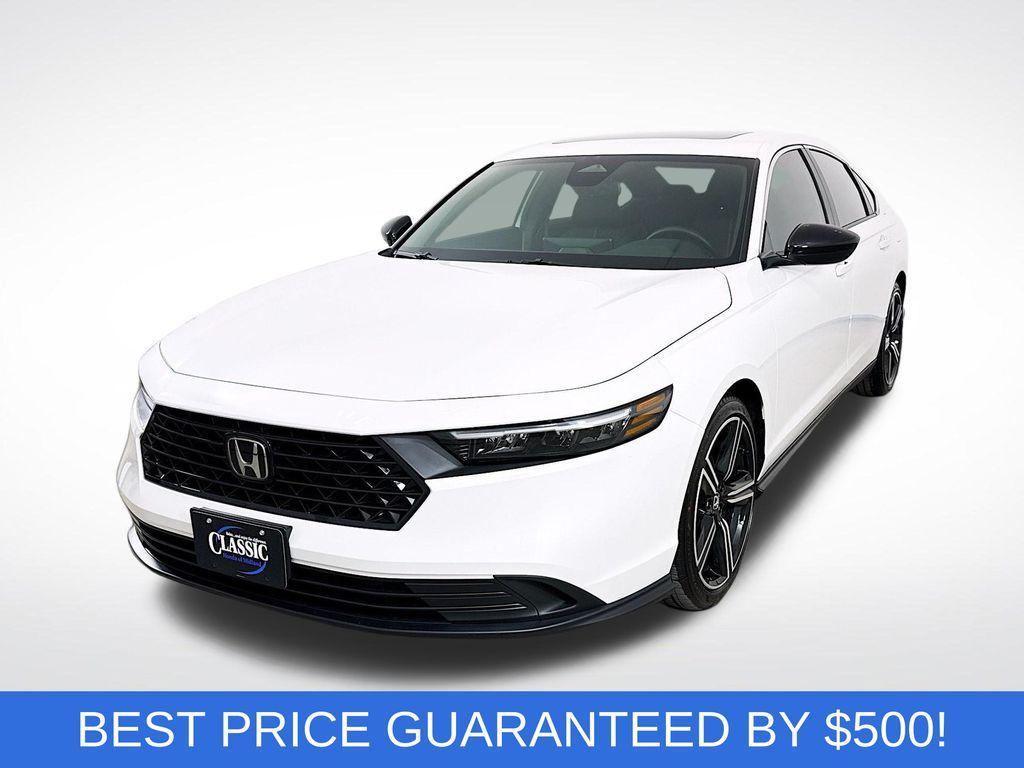 new 2025 Honda Accord Hybrid car, priced at $32,055