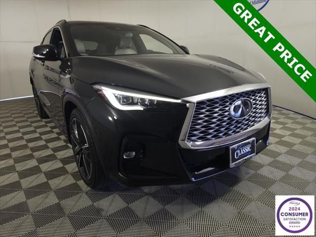 used 2022 INFINITI QX55 car, priced at $34,469