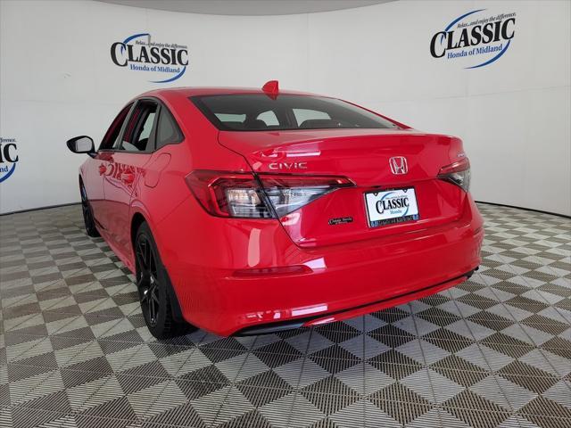 used 2022 Honda Civic car, priced at $25,305