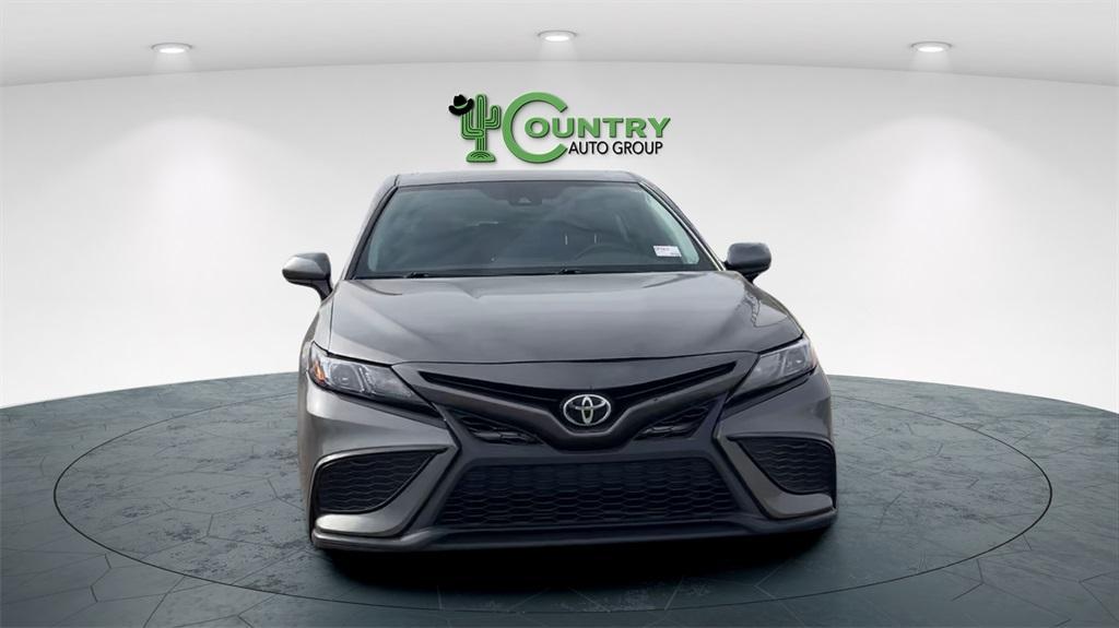 used 2021 Toyota Camry car, priced at $18,500