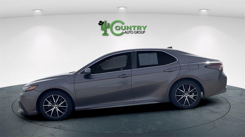 used 2021 Toyota Camry car, priced at $18,500