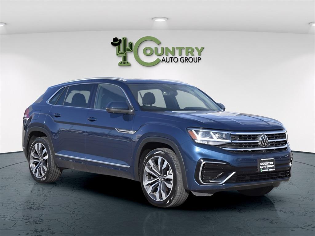 used 2022 Volkswagen Atlas Cross Sport car, priced at $34,000