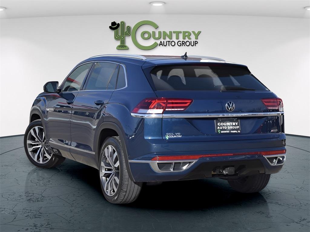 used 2022 Volkswagen Atlas Cross Sport car, priced at $34,000