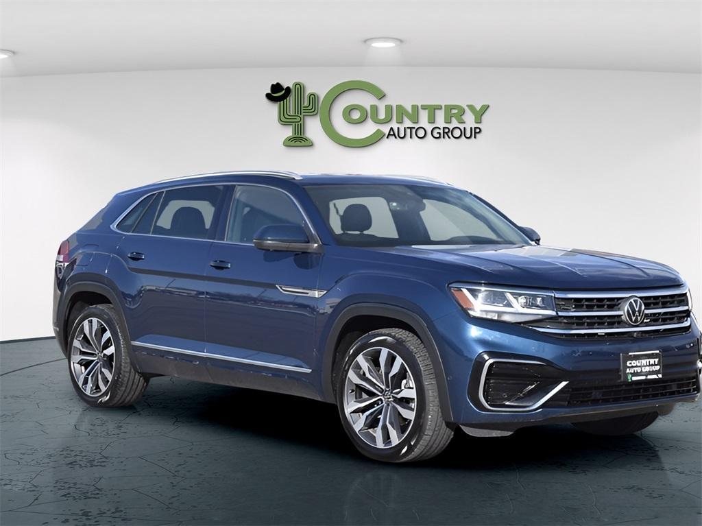 used 2022 Volkswagen Atlas Cross Sport car, priced at $34,000