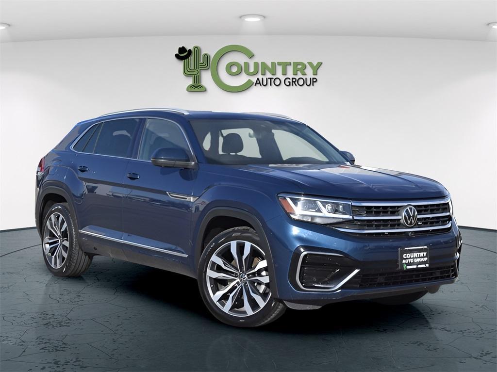 used 2022 Volkswagen Atlas Cross Sport car, priced at $34,000