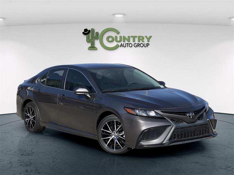 used 2021 Toyota Camry car, priced at $23,000