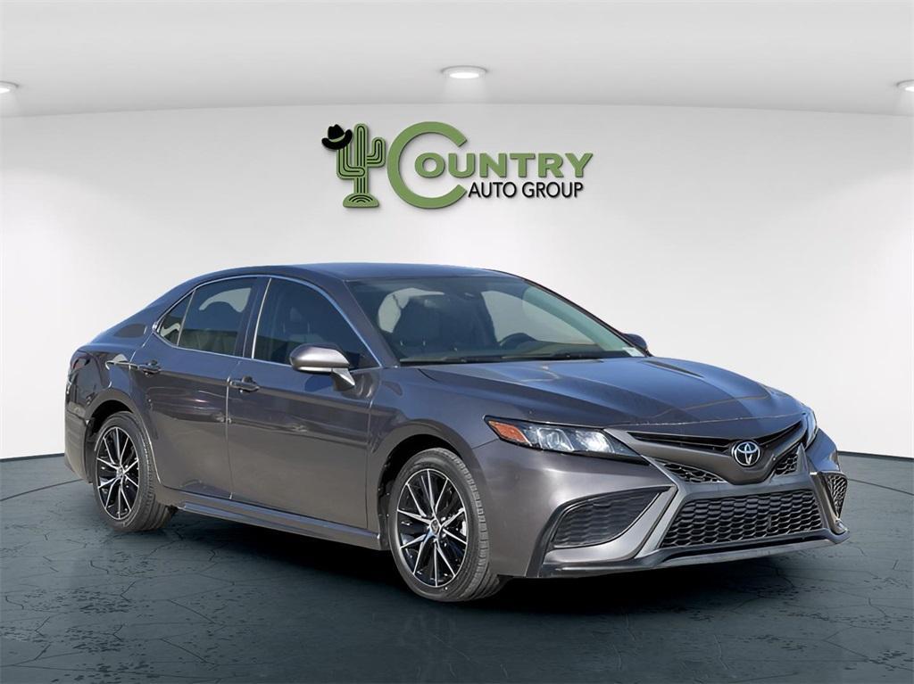 used 2021 Toyota Camry car, priced at $23,000