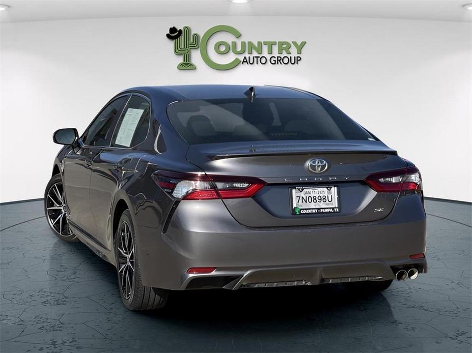 used 2021 Toyota Camry car, priced at $23,000