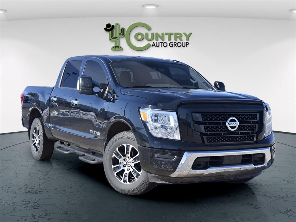 used 2021 Nissan Titan car, priced at $34,000