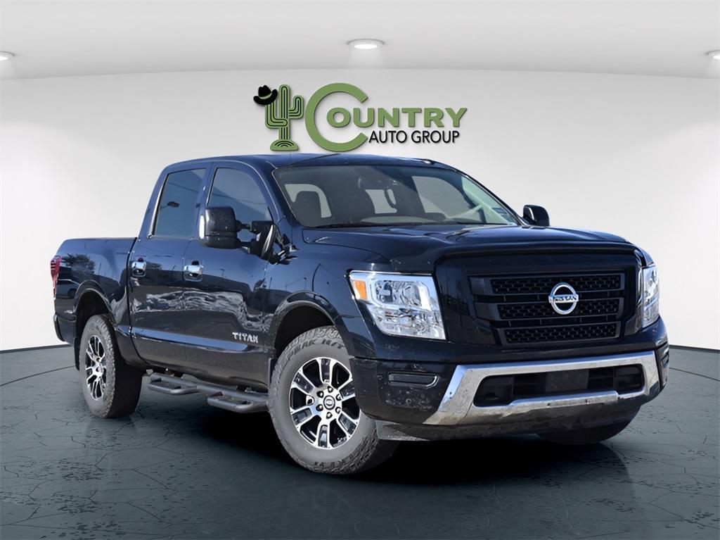 used 2021 Nissan Titan car, priced at $34,000