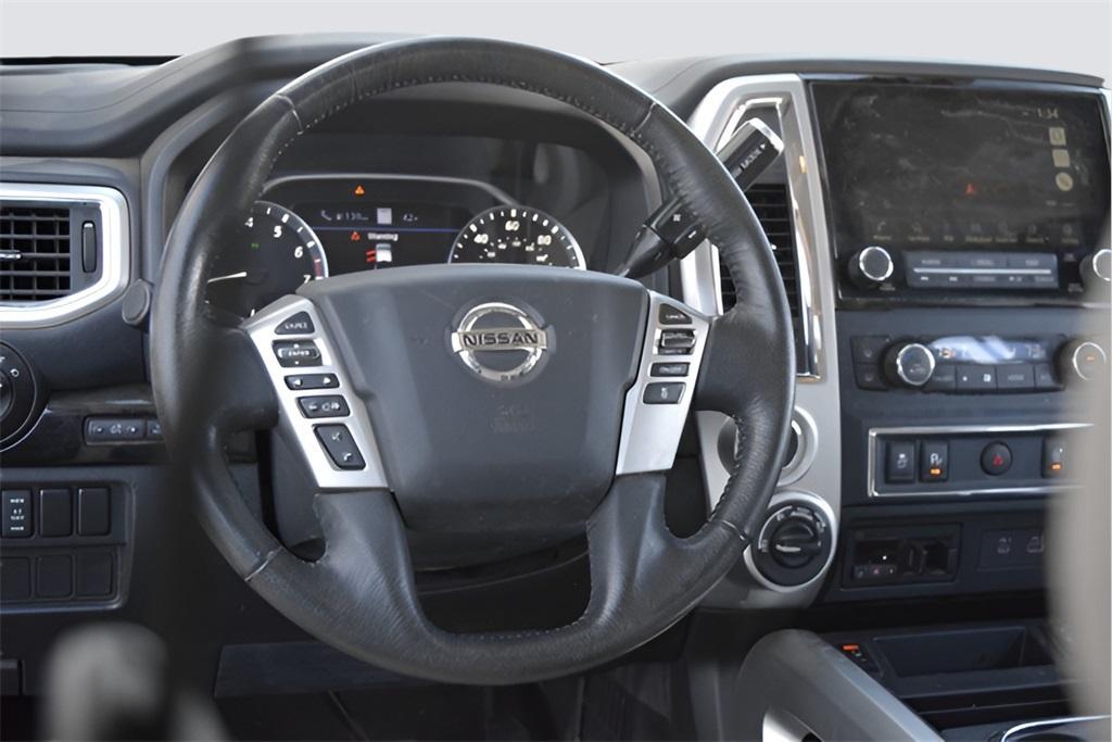 used 2021 Nissan Titan car, priced at $34,000