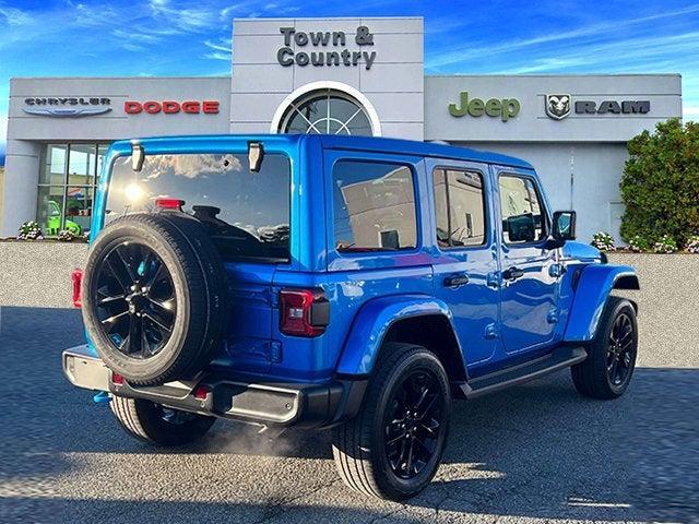 used 2022 Jeep Wrangler Unlimited 4xe car, priced at $35,295