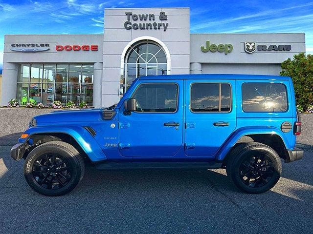 used 2022 Jeep Wrangler Unlimited 4xe car, priced at $35,295