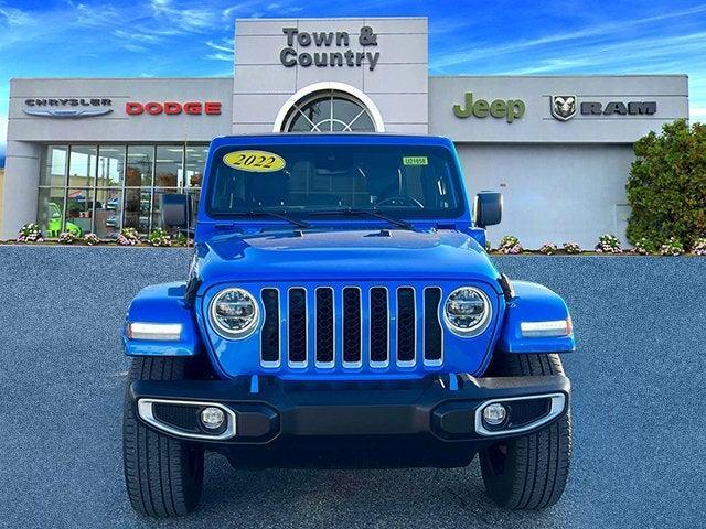 used 2022 Jeep Wrangler Unlimited 4xe car, priced at $35,295