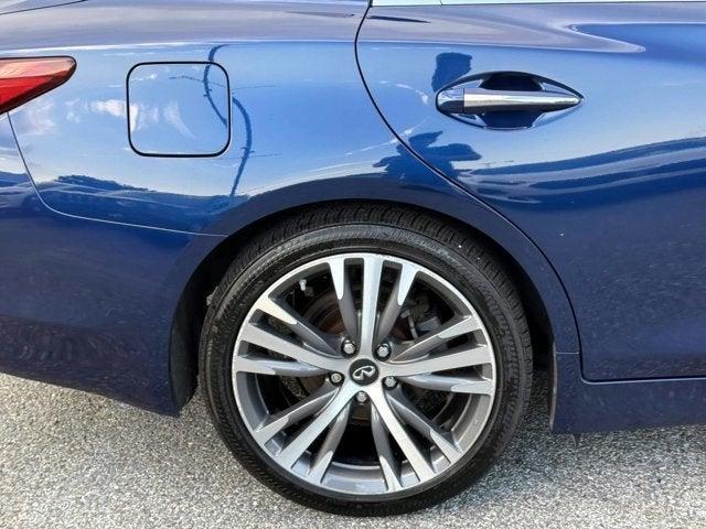 used 2018 INFINITI Q50 car, priced at $17,995