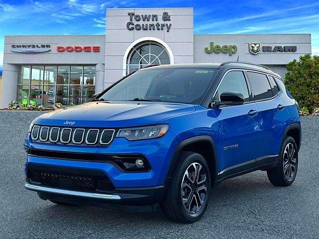 used 2022 Jeep Compass car, priced at $23,495