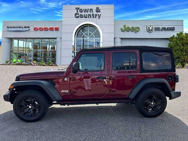 used 2021 Jeep Wrangler Unlimited car, priced at $29,995