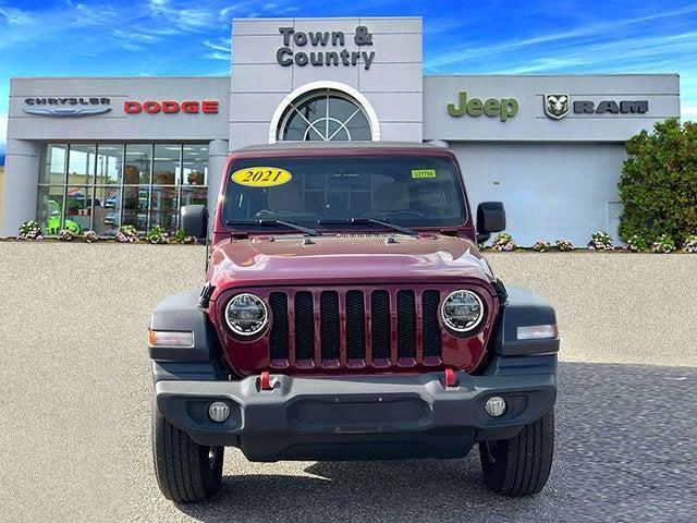 used 2021 Jeep Wrangler Unlimited car, priced at $29,995