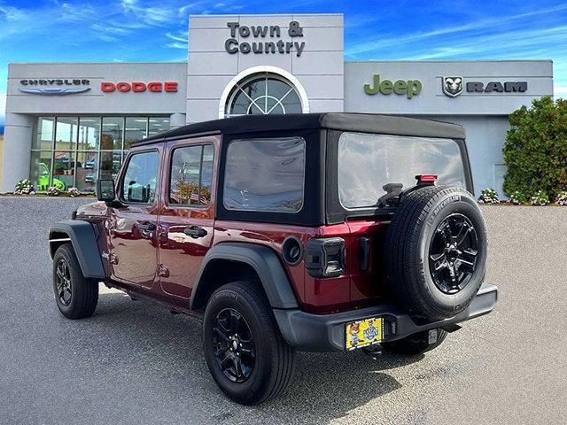 used 2021 Jeep Wrangler Unlimited car, priced at $29,995