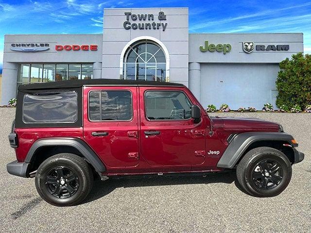 used 2021 Jeep Wrangler Unlimited car, priced at $29,995