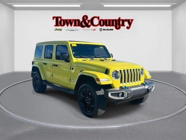 used 2023 Jeep Wrangler 4xe car, priced at $33,547