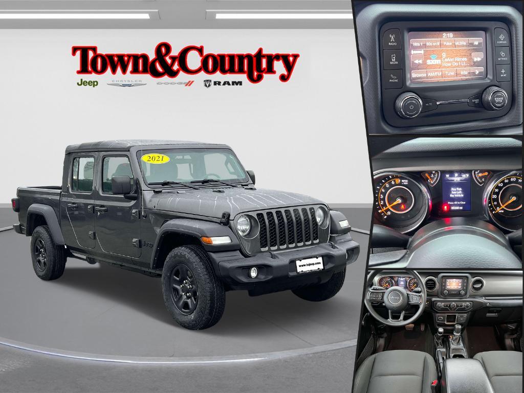 used 2021 Jeep Gladiator car, priced at $27,495