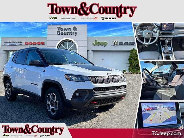 used 2022 Jeep Compass car, priced at $24,795