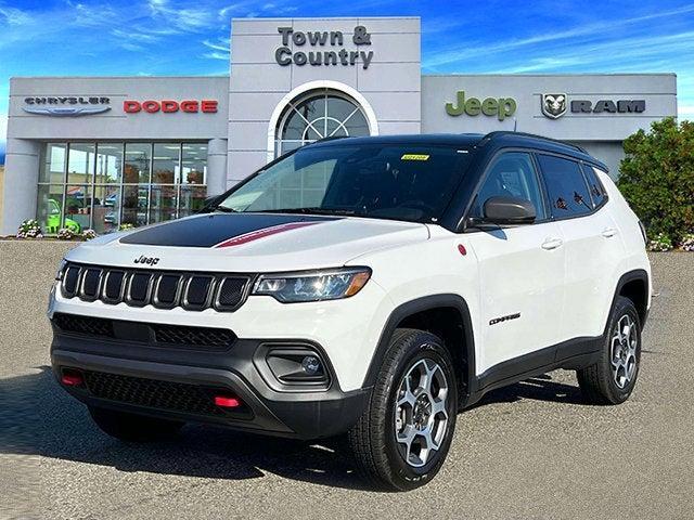 used 2022 Jeep Compass car, priced at $22,985