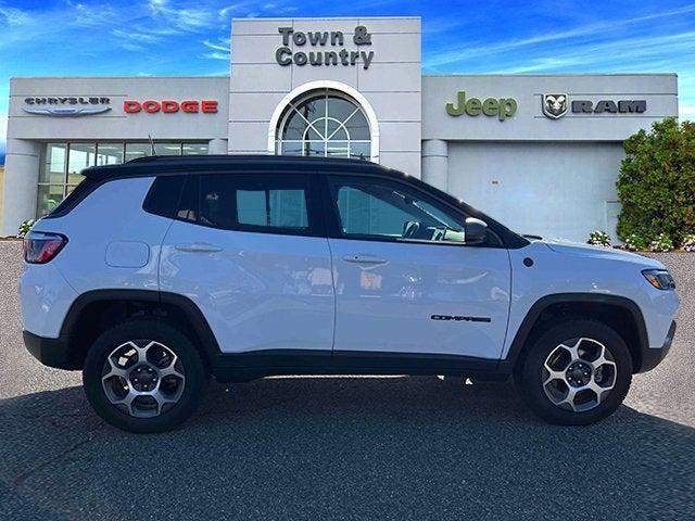 used 2022 Jeep Compass car, priced at $23,895