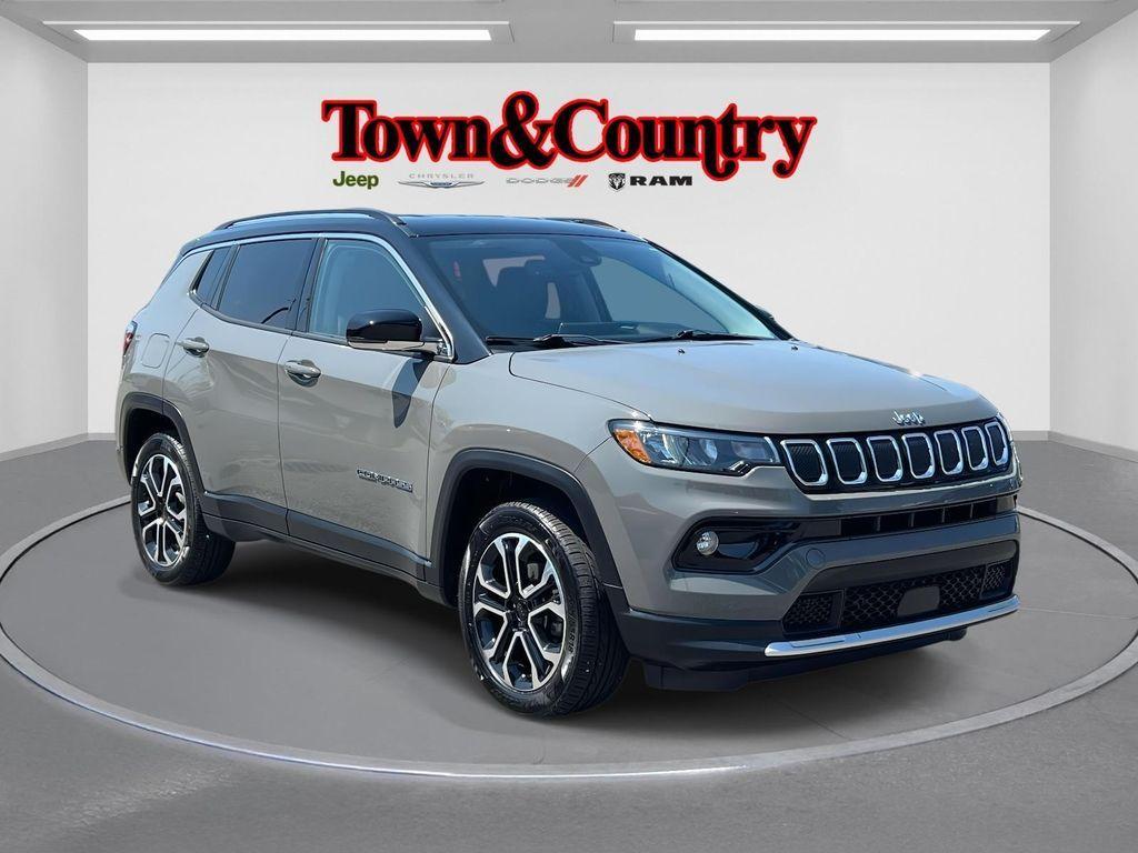 used 2022 Jeep Compass car, priced at $20,957