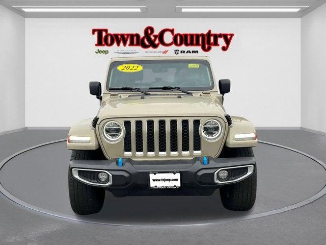 used 2022 Jeep Wrangler Unlimited 4xe car, priced at $31,824
