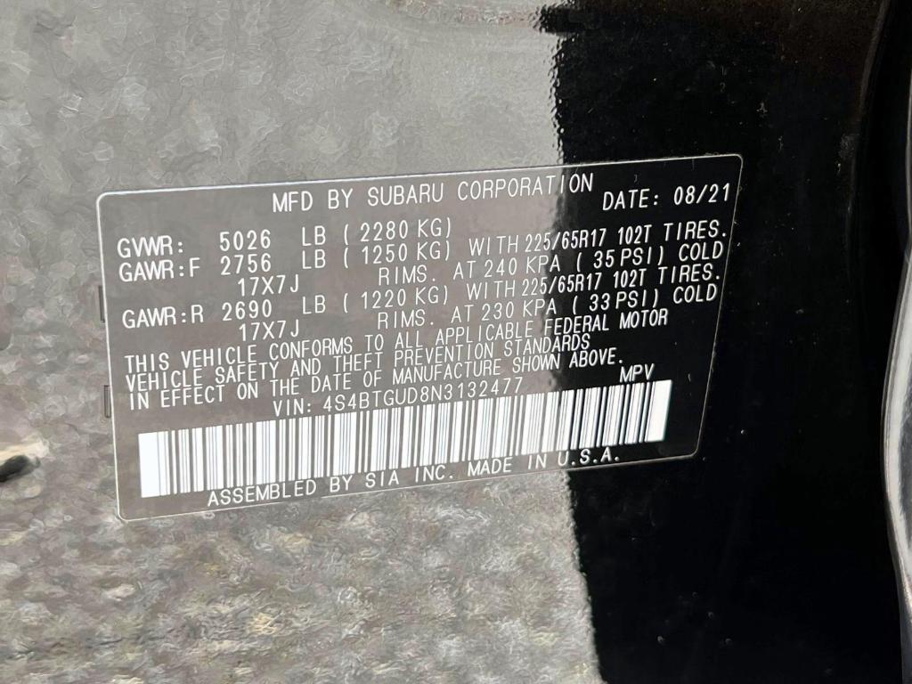 used 2022 Subaru Outback car, priced at $29,995