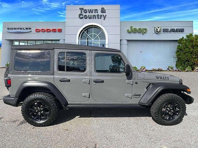 used 2021 Jeep Wrangler Unlimited car, priced at $32,495