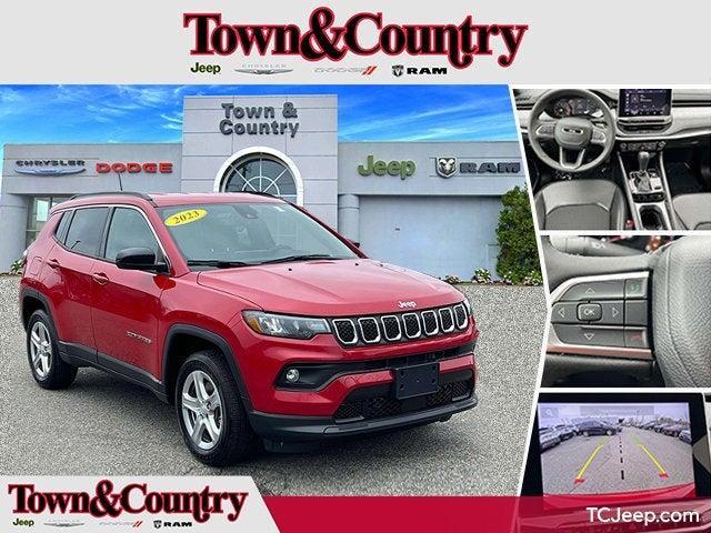 used 2023 Jeep Compass car, priced at $21,995