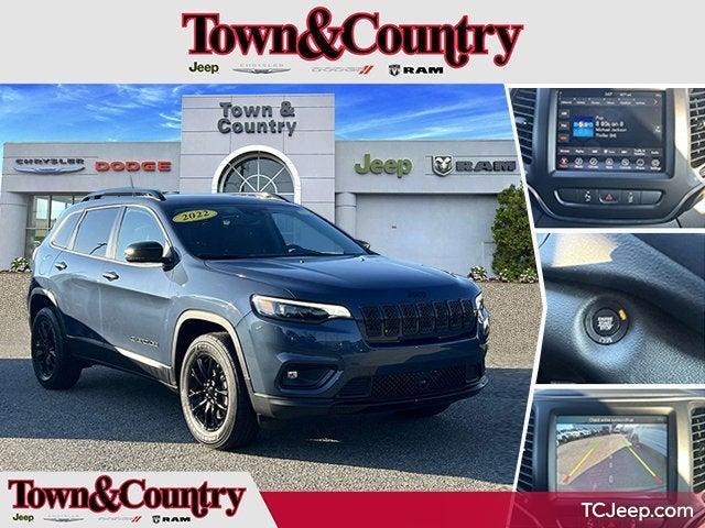 used 2022 Jeep Cherokee car, priced at $24,495