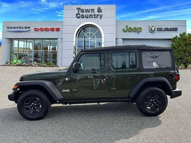 used 2021 Jeep Wrangler Unlimited car, priced at $26,995