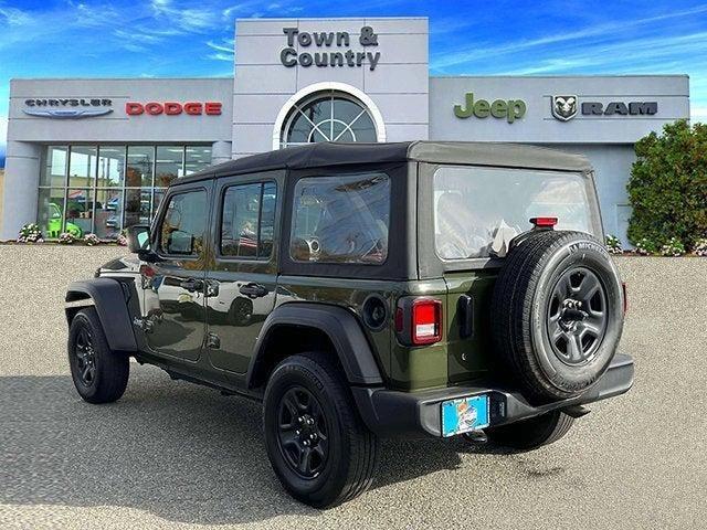 used 2021 Jeep Wrangler Unlimited car, priced at $26,995