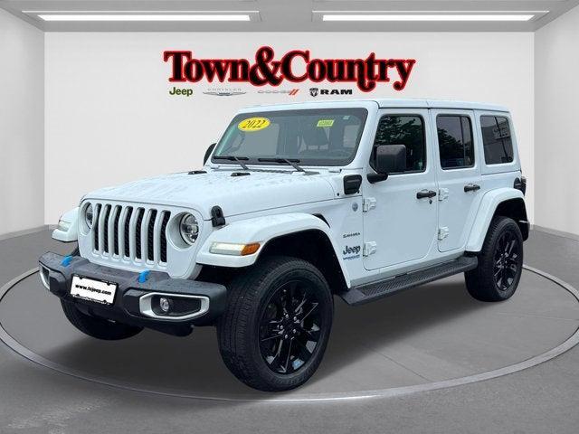 used 2022 Jeep Wrangler Unlimited 4xe car, priced at $32,234