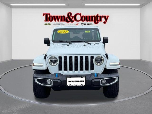 used 2022 Jeep Wrangler Unlimited 4xe car, priced at $32,234
