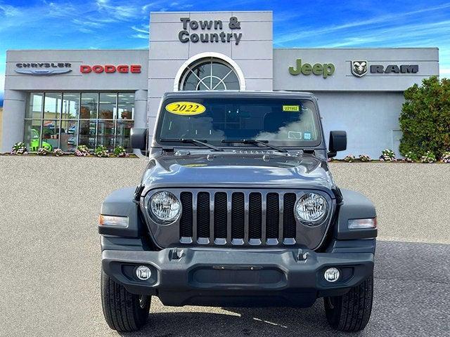 used 2022 Jeep Wrangler car, priced at $27,995