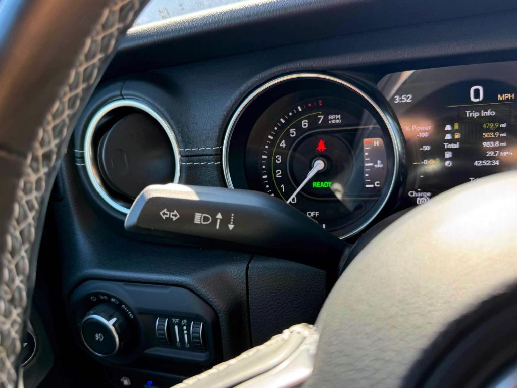 used 2022 Jeep Wrangler Unlimited 4xe car, priced at $30,598