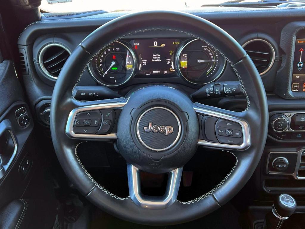 used 2022 Jeep Wrangler Unlimited 4xe car, priced at $31,203