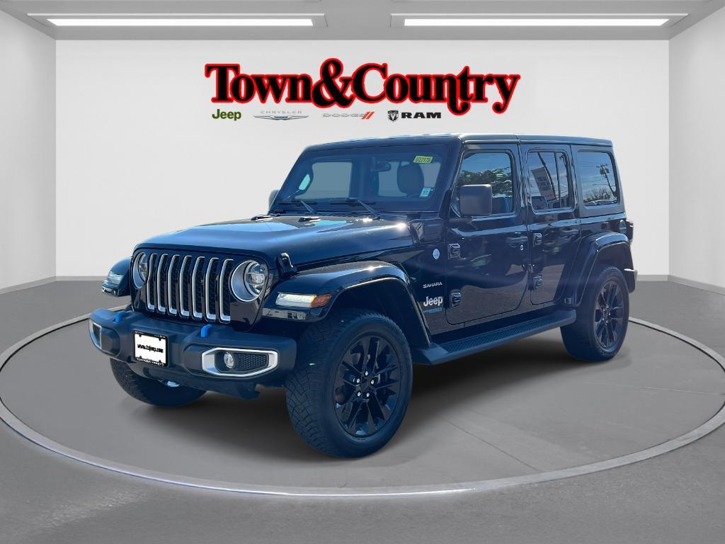 used 2022 Jeep Wrangler Unlimited 4xe car, priced at $31,203