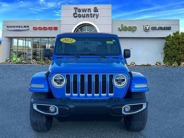 used 2021 Jeep Wrangler Unlimited 4xe car, priced at $31,295